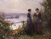 Daniel Ridgeway Knight, Sur la Terrasse